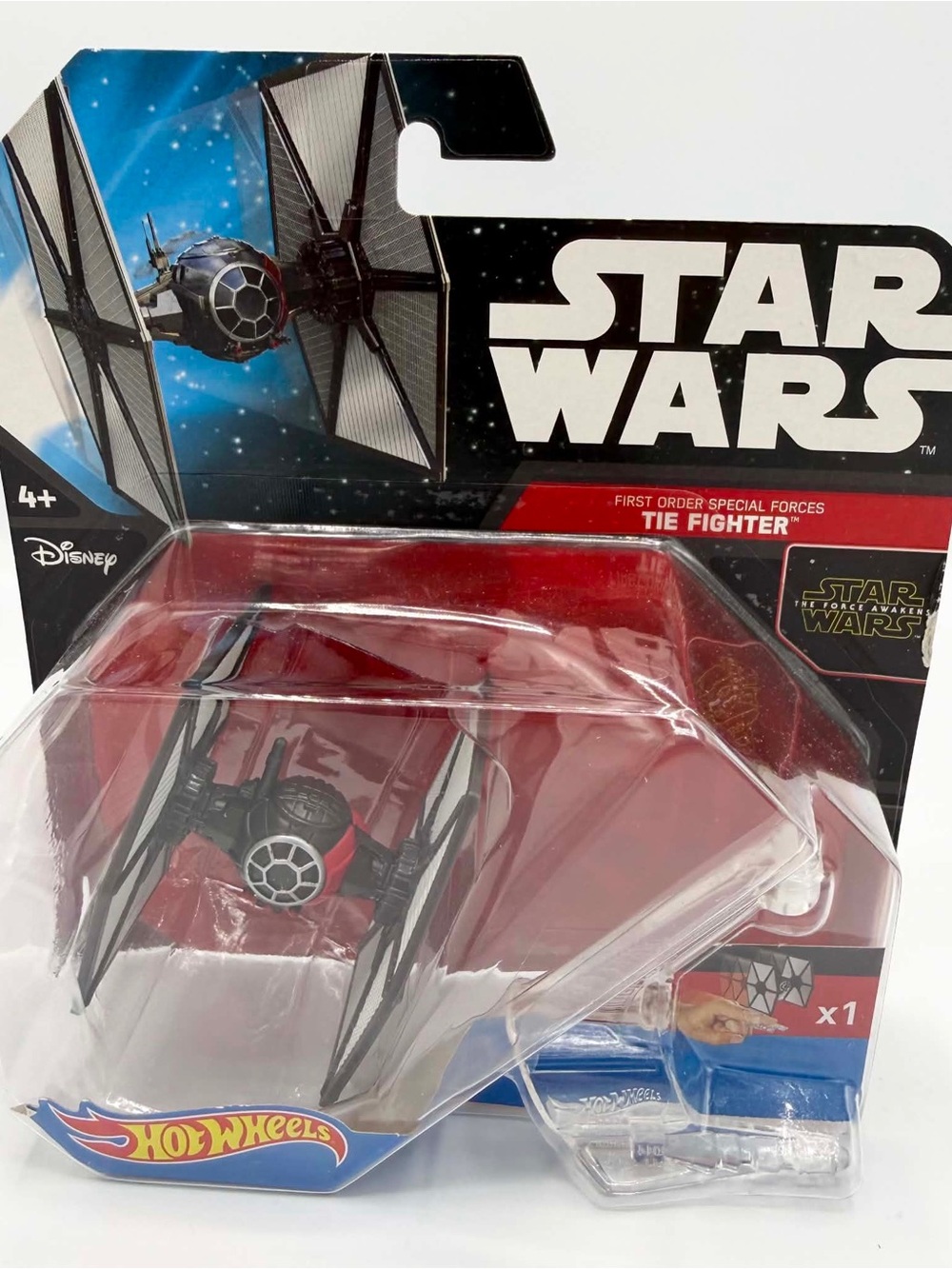 Star Wars Hot Wheels (2015) First Order Special Forces TIE Fighter Starships Toy